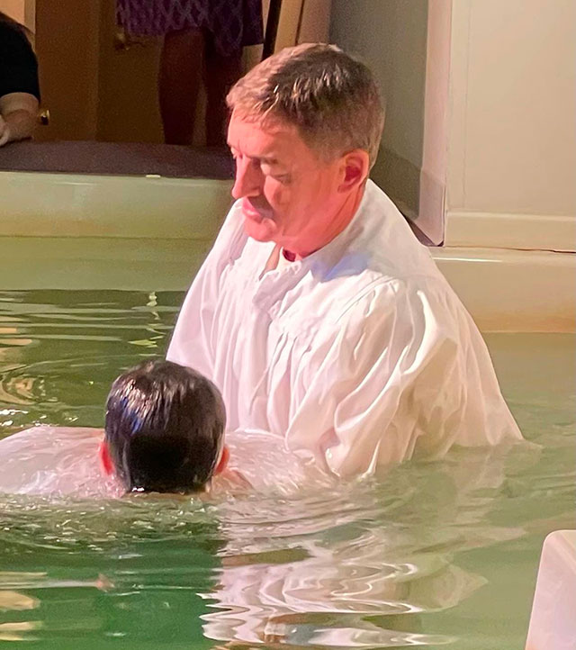 Baptism - Westlake Baptist Church, Chandler Texas